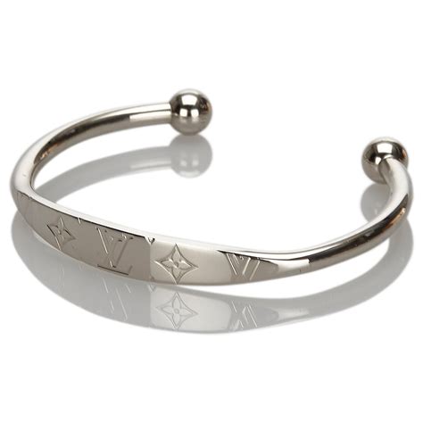 lv bangles price|Louis Vuitton silver bangle.